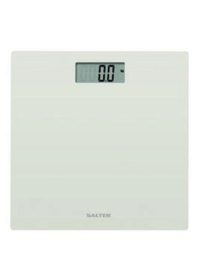 Salter Glass Digital Platform Bathroom Scale - White